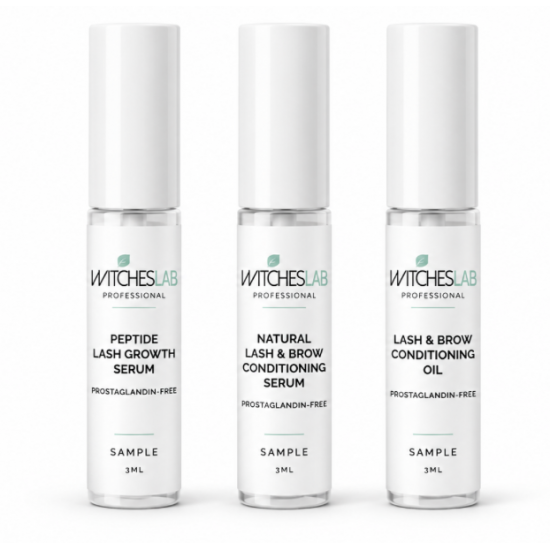 Private Label Lash & Brow Serum  – Trio Sample Pack