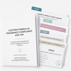 Custom Formula & Fragrance Compliance Add-On -  Sun Bed Cream 