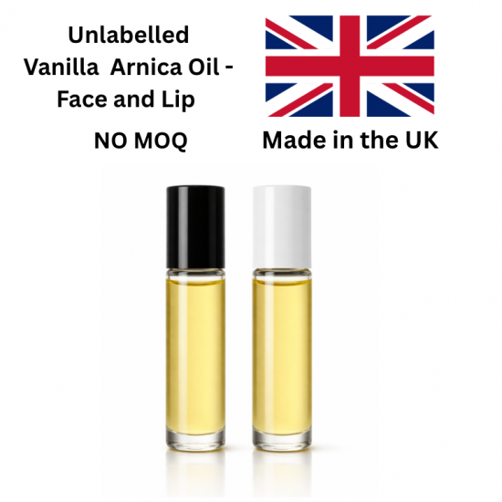 Unlabelled Arnica Post-Filler Elixir  -  10ml Glass Roller Ball Bottles (No Boxes)