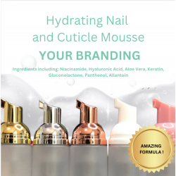 Nail and Cuticle Hydration Mousse - Private Label