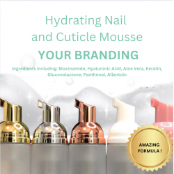 Nail and Cuticle Hydration Mousse - Private Label