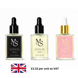 Private Label Cuticle Oil Square Dropper Bottles | 15ml Glass | 200 units 