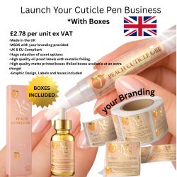 Cuticle Oil Pens - Private Label - 300 Units (With Boxes)