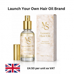 PRIVATE LABEL LUXURY HAIR OIL SPRAY |  300 UNITS | WITH BOXES 