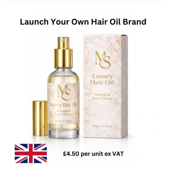 PRIVATE LABEL LUXURY HAIR OIL SPRAY |  300 UNITS | WITH BOXES 