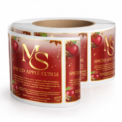 Cuticle Oil Pen Labels - 5ml Pens - 300 labels 