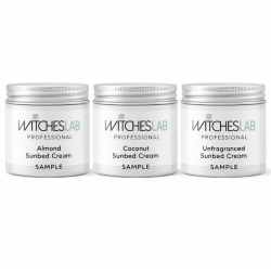 Sun bed Cream Sample Pack – Almond, Coconut & Fragrance Free