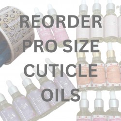 Reorder - Pro Size Cuticle Oil Dropper bottles 30ml 