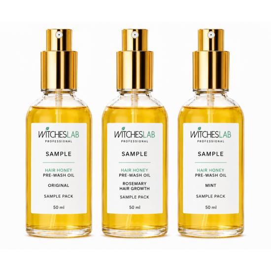 Hair Honey Pre-Wash Oil Private Label Sample Pack
